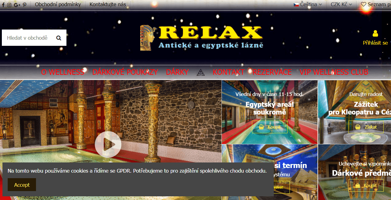 ANTICKÉ A EGYPTSKÉ LÁZNĚ - sauna a whirpool, výklad z karet, taroty, numerologie